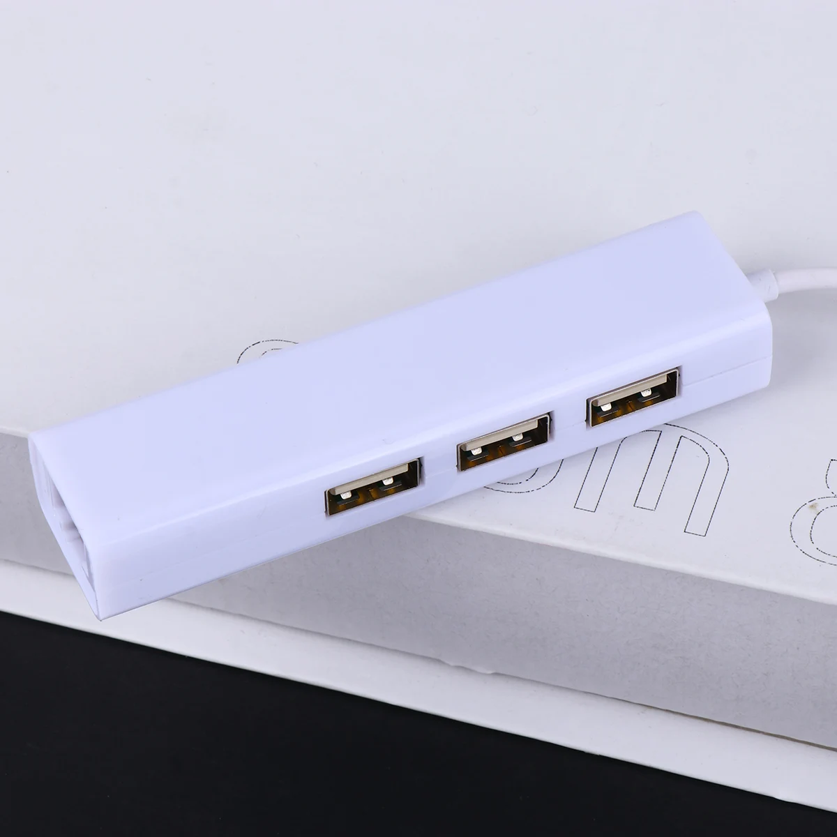 

USB 2.0 Network 3 Port LAN Adapter Ethernet Driver for Computer White USB HUB Tablet OTG Wired