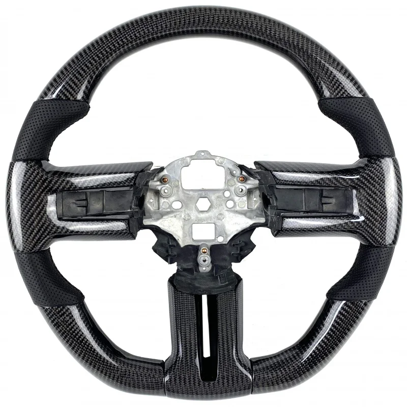 

Для Ford Mustang 2008-2013 спортивный руль из углеродного волокна на заказ