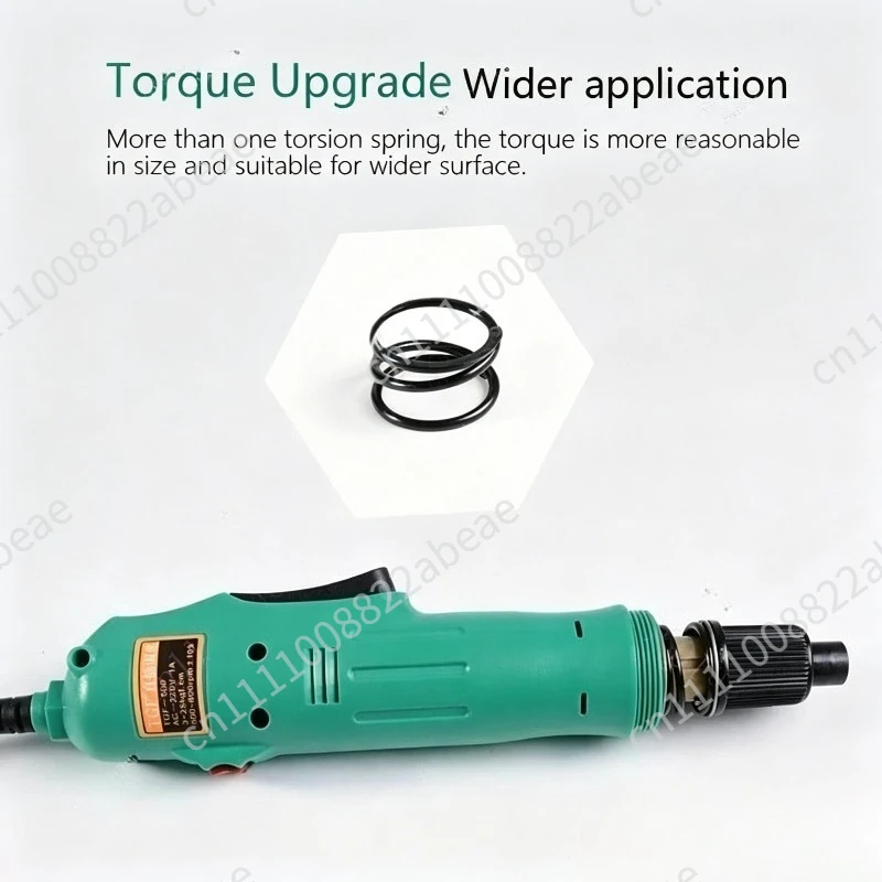 220V Electric Screwdriver H6 Speed 6.35mm Electric Screwdriver Straigh Plug Variable Speed Torque Adjustment