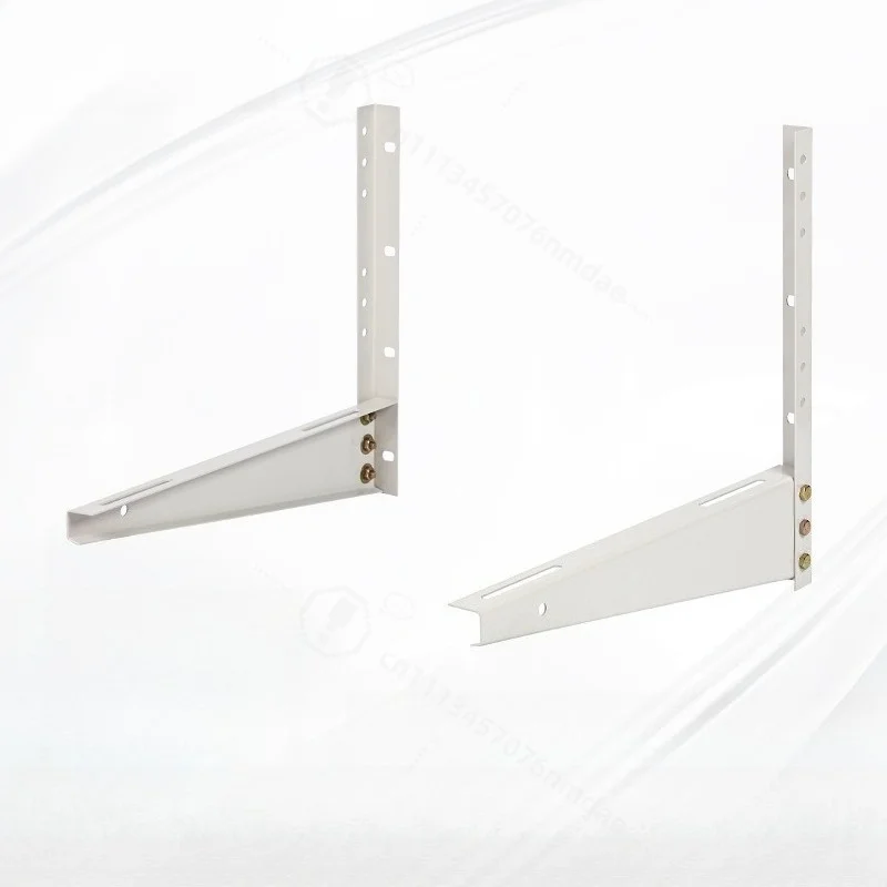 Galvanized Triangle AC Outdoor Unit Bracket Rust-Proof Angle Iron Support Frame For 1-2P Air Conditioner External Mount