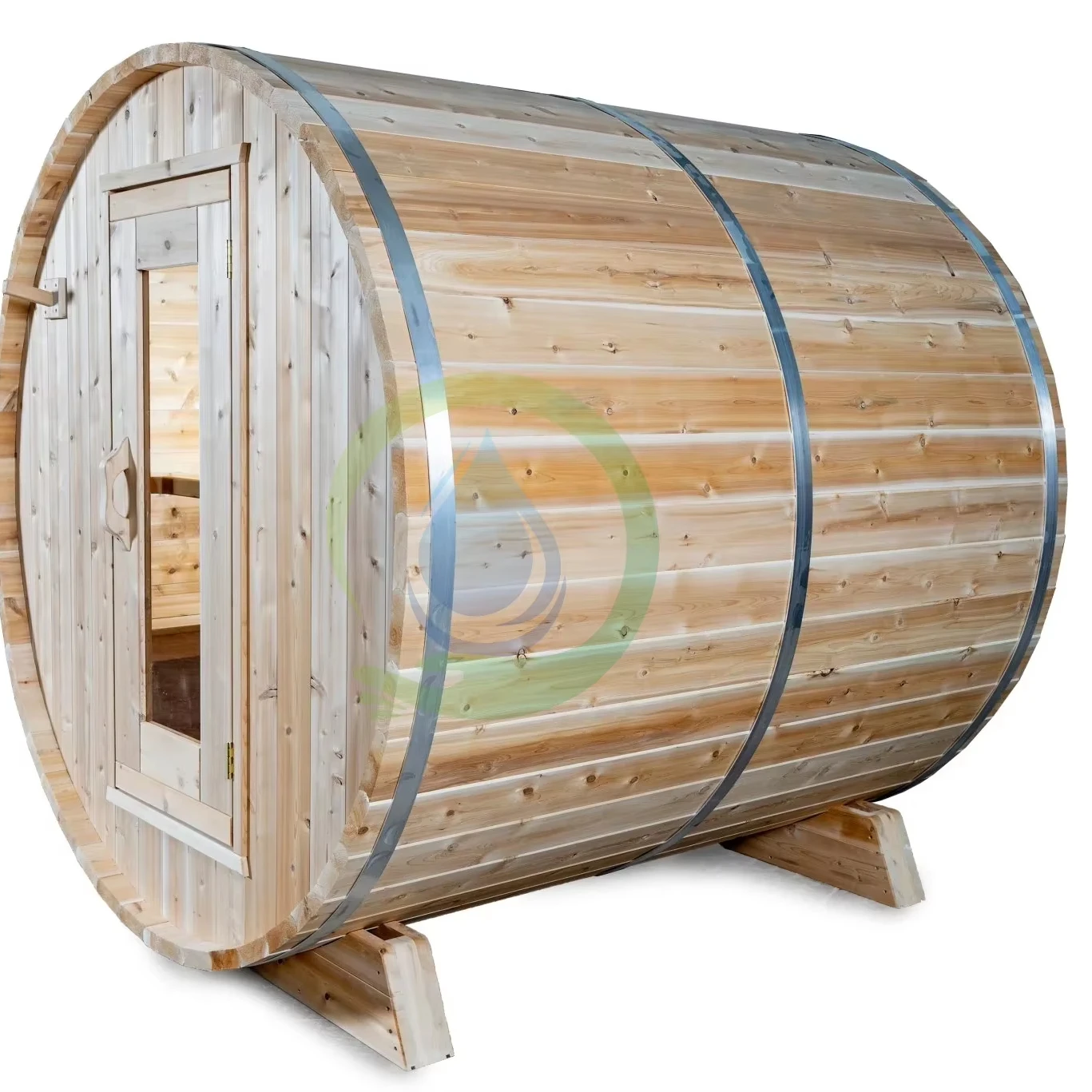 

Садовая паровая сауна-бочка для улицы