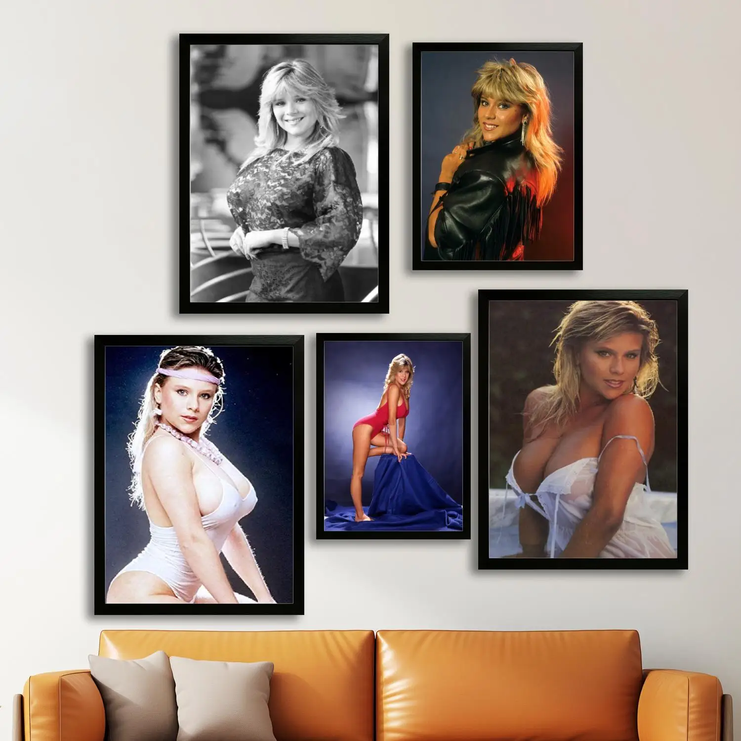 Samantha Fox Canvas Art Poster and Wall Art, Picture Print, Modern Family, Bedroom Decor, Posters,Decorative painting