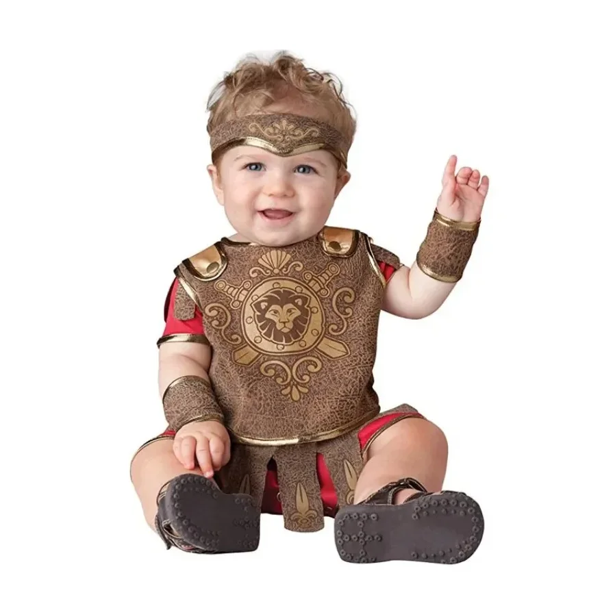 Kids Cosplay Middeleeuwse Piraat Viking Fantasie Kostuum Vermomming voor Jongens Meisjes Kleding Jas Broek Outfits Halloween Carnaval Pak