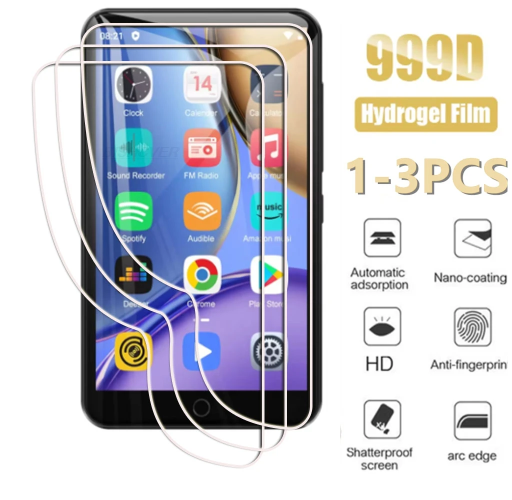 

1-3 шт. Innioasis G1 G3 InnioasisG5 TIMMKOO Q5 MP3 Гидравлическая HD-пленка из мягкого гидрогеля, полная защитная пленка для экрана