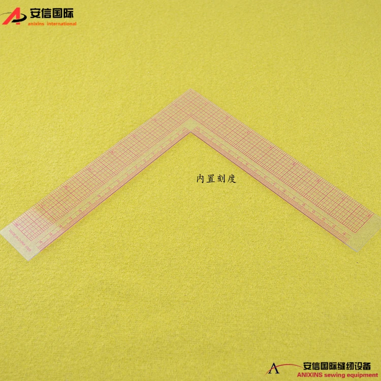 5808 L-Square Clothing Pattern Making Ruler Clothing Special Ruler Scale Built-in L-Type L-Square British L-Type