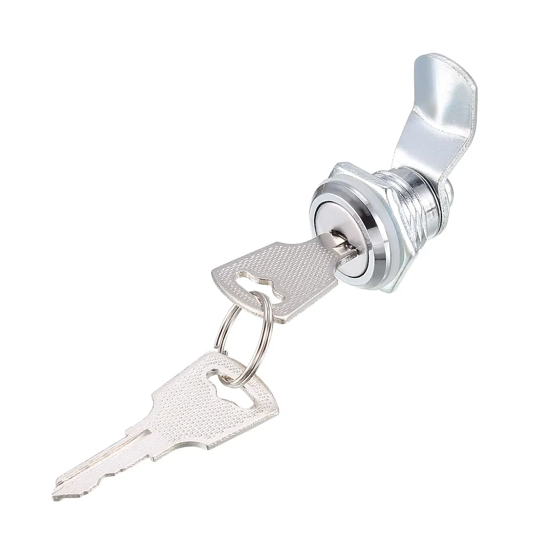 Uxcell Cabinet Tool Box Lock 2 Keys Hardware Locks Mailbox Cabinet Door Metal Single Point Security Cam Lock Hasps & Locks