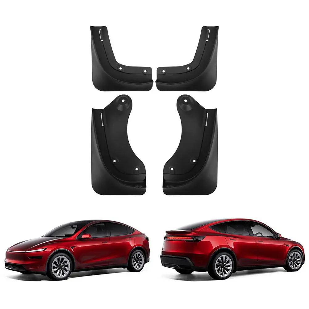 Tesla Model Y Juniper 2025 용 머드 플랩 스플래시 가드 전면 후면 머드 가드 안티 스노우 안티 샌드 카 펜더 자동차 액세서리 썸네일 4