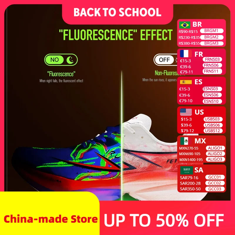 Men'S Shoes Limited Edition - IRUNSVAN Platinum Carbon Plate Sports Shoes