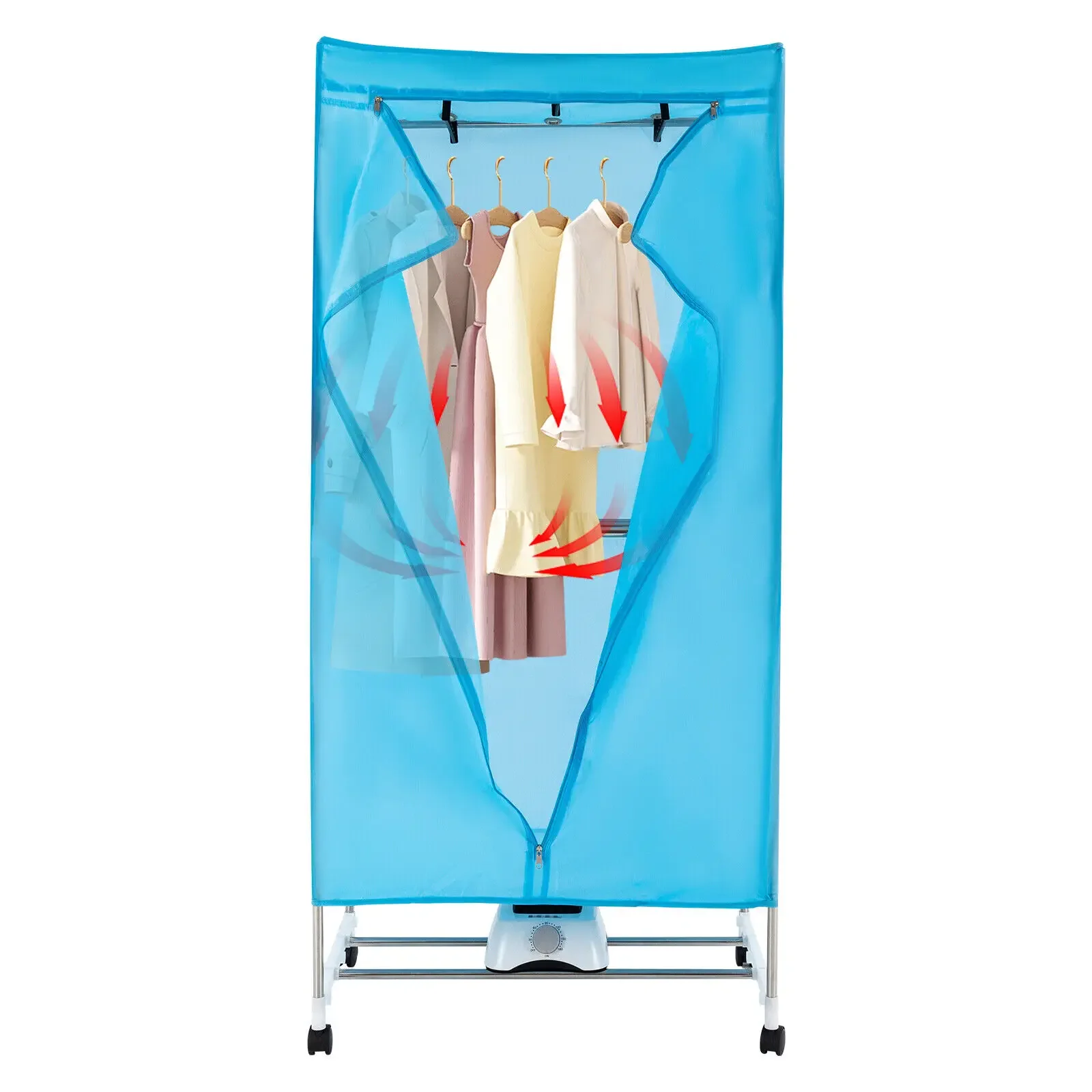 

Electric Clothes Dryer – Portable Wardrobe Drying Rack with Heat Heater Machine