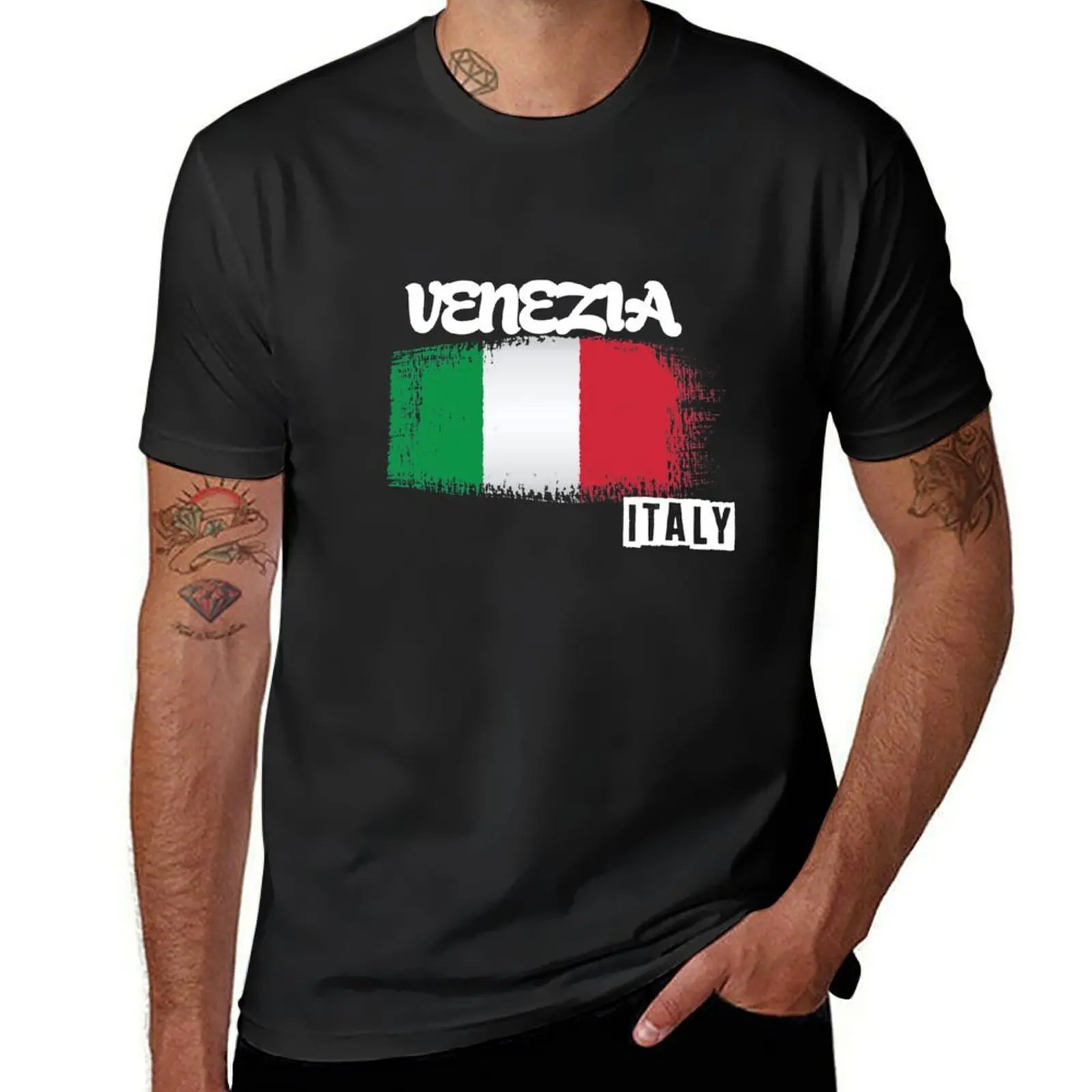 venezia home T-Shirt graphics customizeds blacks mens graphic t-shirts anime