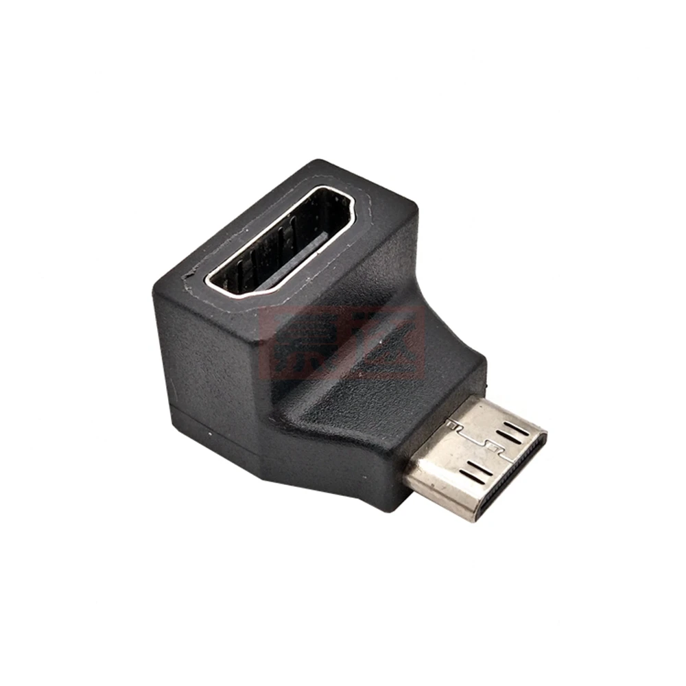 Gold-Plated 1080P Mini Male HDMI-compatible To Standard HDMI Female Extension Adapter Female To Male F-M HDMI Converter
