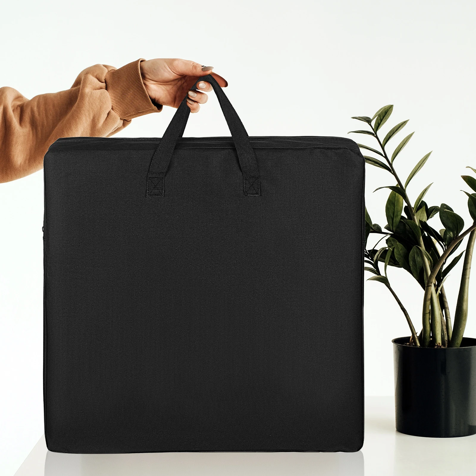 Portable 18-Inch Ring Light Storage Bag Zipper Carry Case for Photography Accessories Ring Light Hand Carry Bag