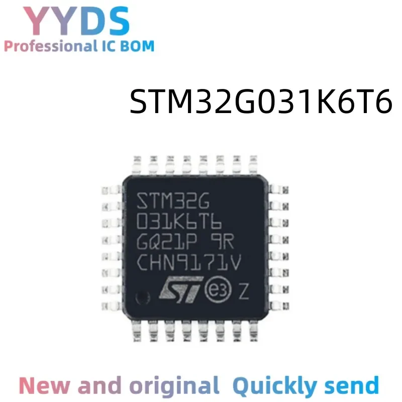 STM32G031K6T6 STM STM32G STM32G031 STM32G031K6 STM32G031K6T    Original IC MCU LQFP-32