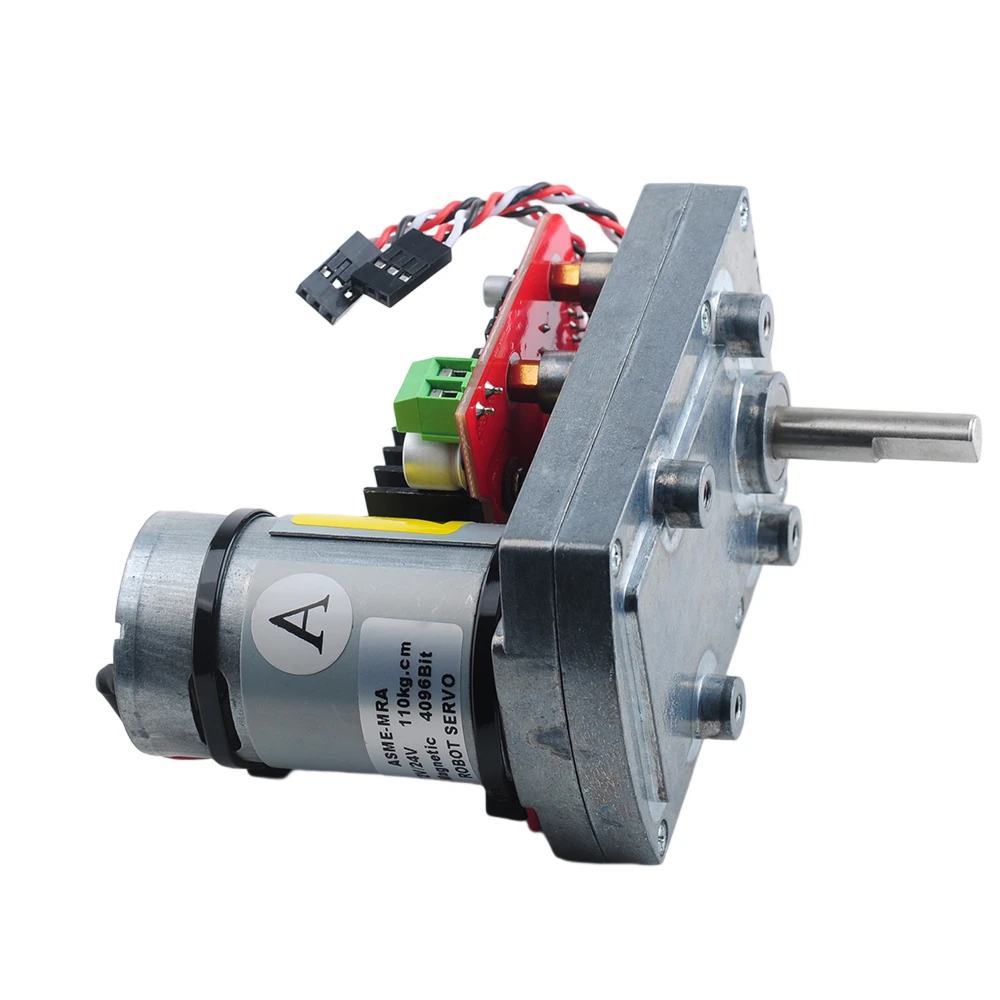 ASME-MRA 110kg.cm Serwomechanizm magnetyczny 360 stopni Wysoki moment obrotowy Cyfrowe serwo do kamery sterującej zaworem ramienia robota Sterowanie PTZ