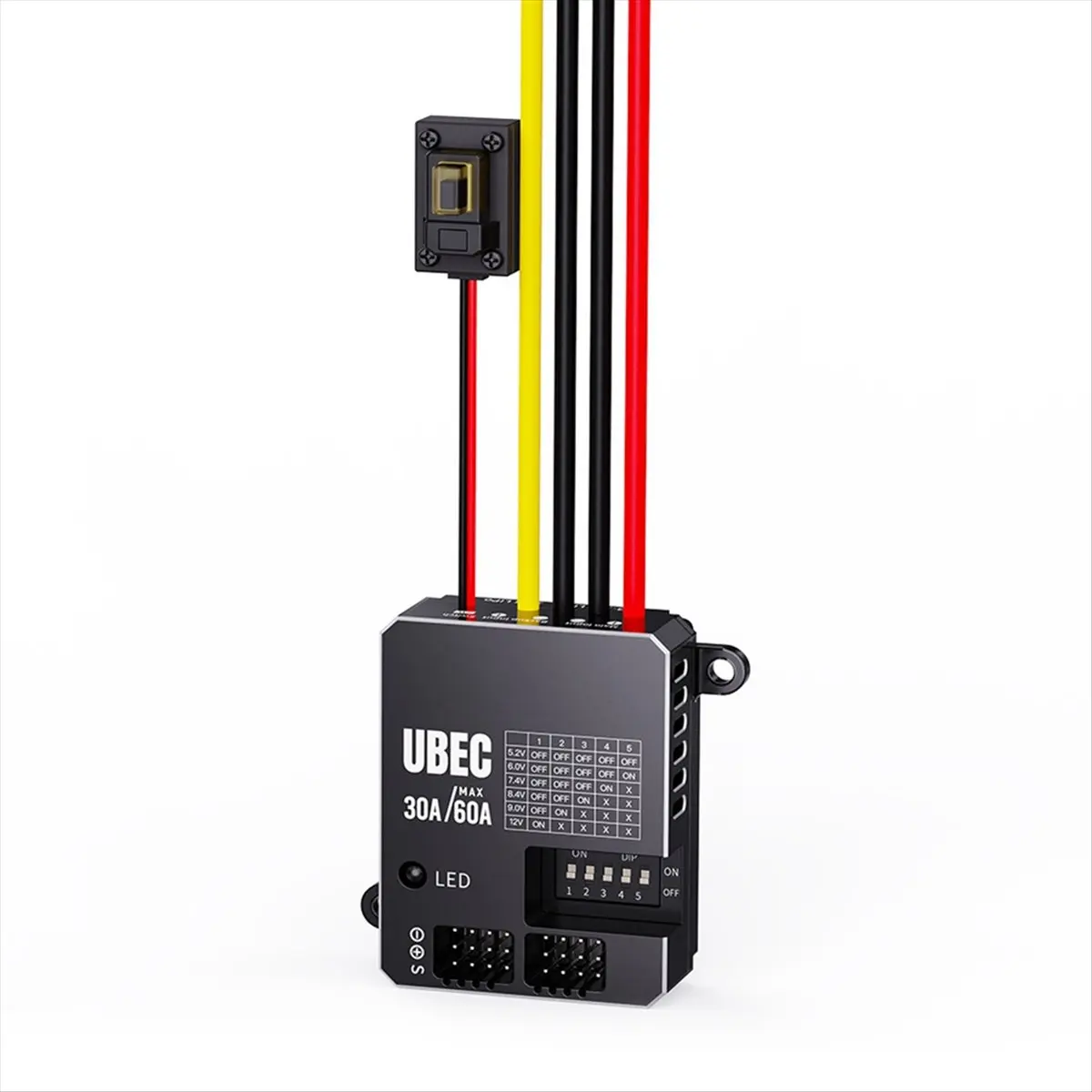A527F Perfect ★◀◁30A HV UBEC Power Voltage Regulator Module 3-18S 5.2/6/7.4/8.4/9/12V Adjustable for RC Car Accessories