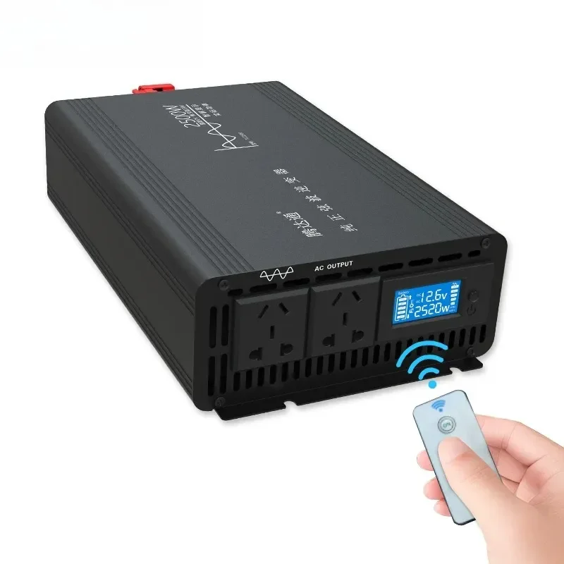 Pure Sine Wave Inverter High Power 12V 24V 48V 60V 72V to 220V Car Inverter