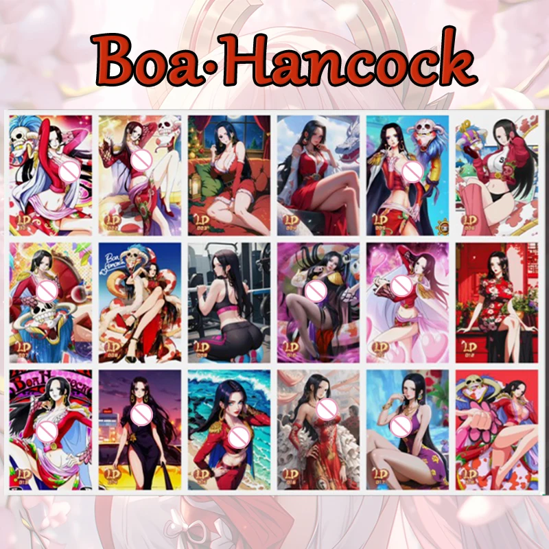 NEW Goddess Story ACG sexy beauty Boa Hancock Beelzebul Yae Miko Kafka DIY homemade flashcards boy Toy collection Birthday Gifts