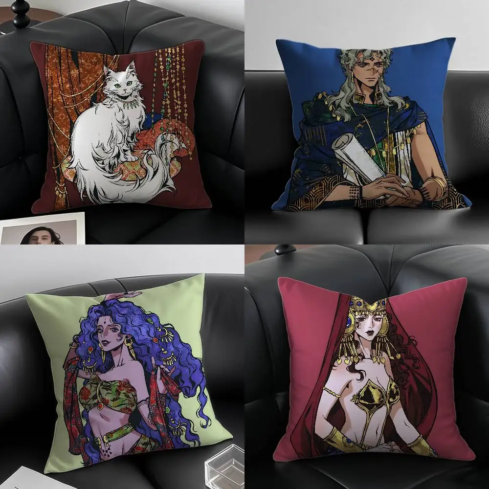 

S-S-Sultan's Game Pillow Case Custom Printed Brushed Fleece Pillow, Baby Skin-Touch, Eco-Friendly Dye-Sublimation Cushion For Ho