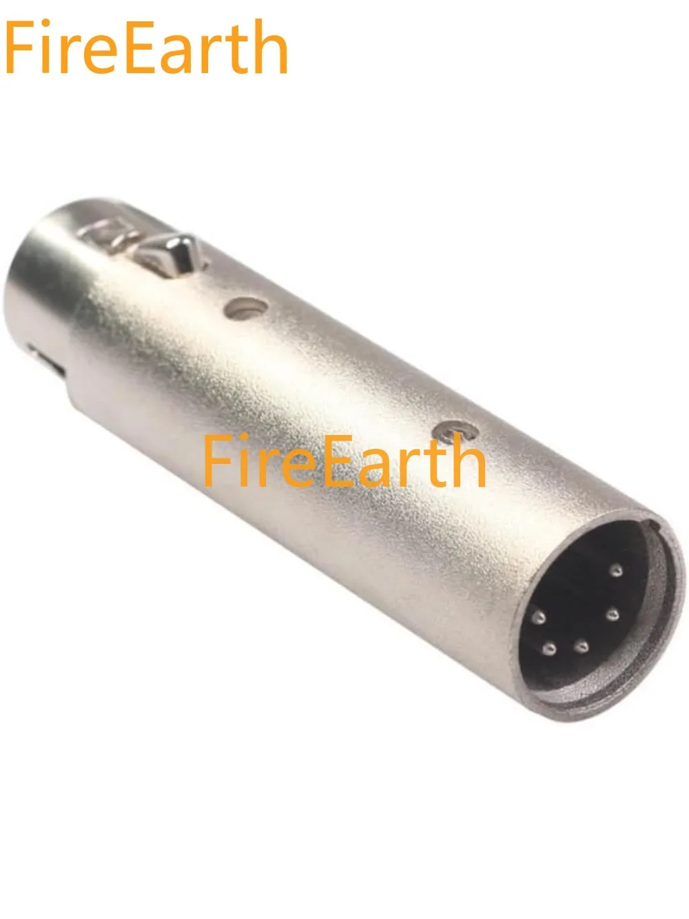

Large 3Pin Female XLR to 5Pin XLR Male DMX Signal Lamp XLR Adapter Zinc Alloy Shell