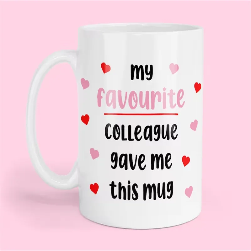 Spot Colleague Working Friends Ceramic Coffee Mug Tea Cup