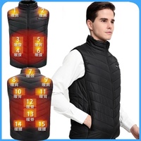 Heated Jackets USB Charging Winter Warm Smart for Men Women Waterproof  Coat  Electric windproof Thermal Outdoor Sports Vest