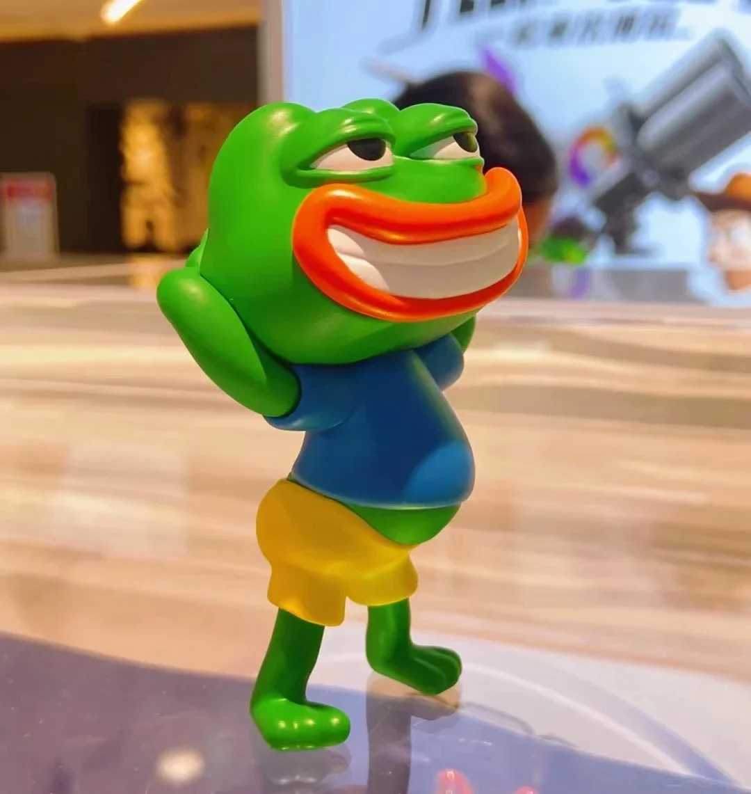 PEPE กบเงินผู้เล่น Series กล่องตาบอดยืนยันรูปของเล่นเล่น Rich กบ Designer อินเทรนด์ Figurine ตกแต่ง