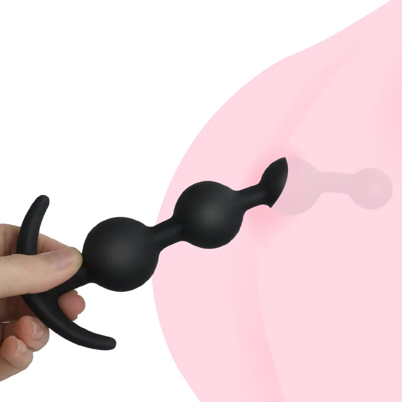 2 Sizes Anal Plug Dildos For Beginner Silicone Prostate Massager Anal Beads Sex Toys For Woman Slave Anal Erotic Goods