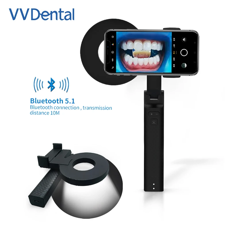 VVDental Dentistry Camera Light Phone Photo Video Flashlight Lighting For Macro Dental Manicure And Makeup Photography