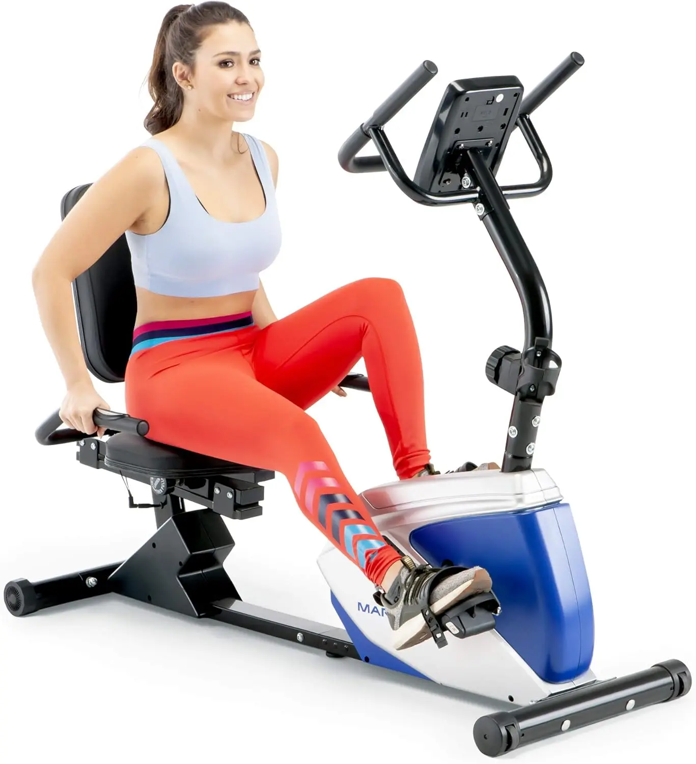 Magnetic Recumbent Exercise Bike with 8 Resistance Levels