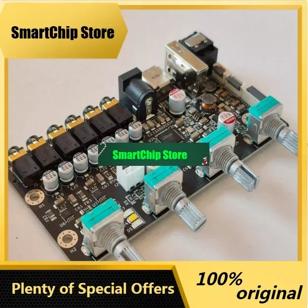 SmCpGhxamp 7-channel Dsp Preamplifier Tuning Board 7-way Independent 15 Segment Eq 1piece