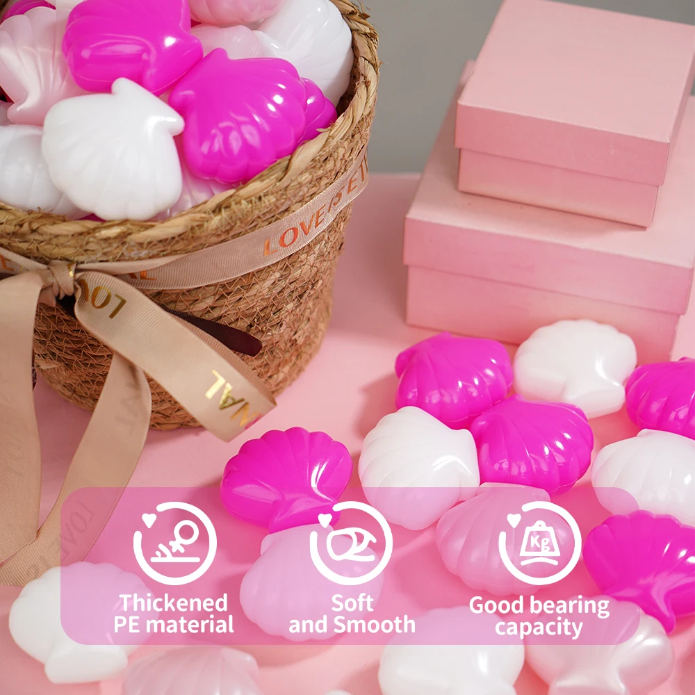 Ball Pit Ball 5.5CM 100 pezzi serie rosa palline di plastica per bambini oceano per tende da gioco per bambini all'aperto giocattoli da spiaggia