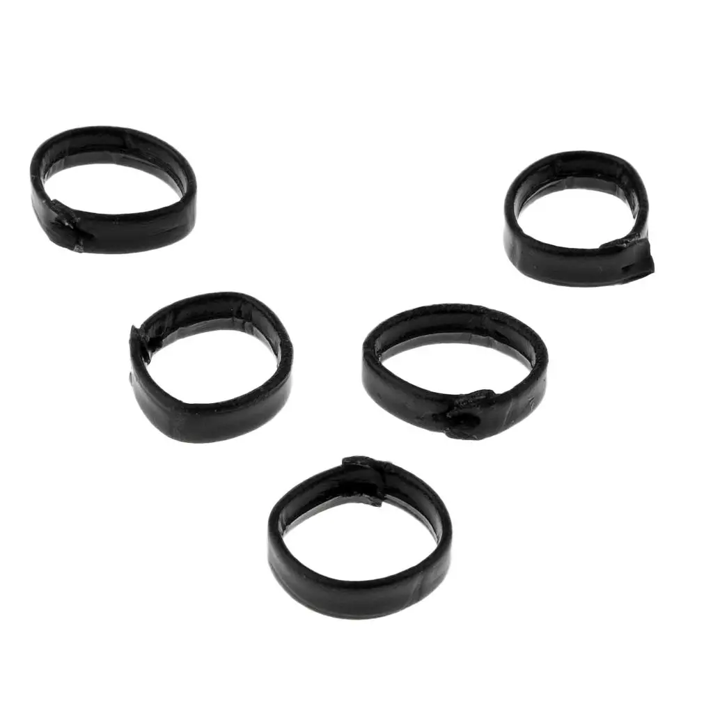 Artificial Leather Watch Band Retainer Loop Keeper Replacement Accessory for Watchmaker Fits 20mm 22mm