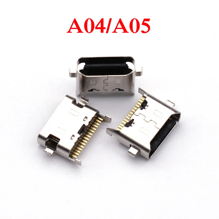 10 قطعة لسامسونج S23 S24 الترا S22 S21 S20 S10 زائد A55 A35 A25 A15 A24 A34 A33 A52 A72 A73 USB شحن ميناء موصل