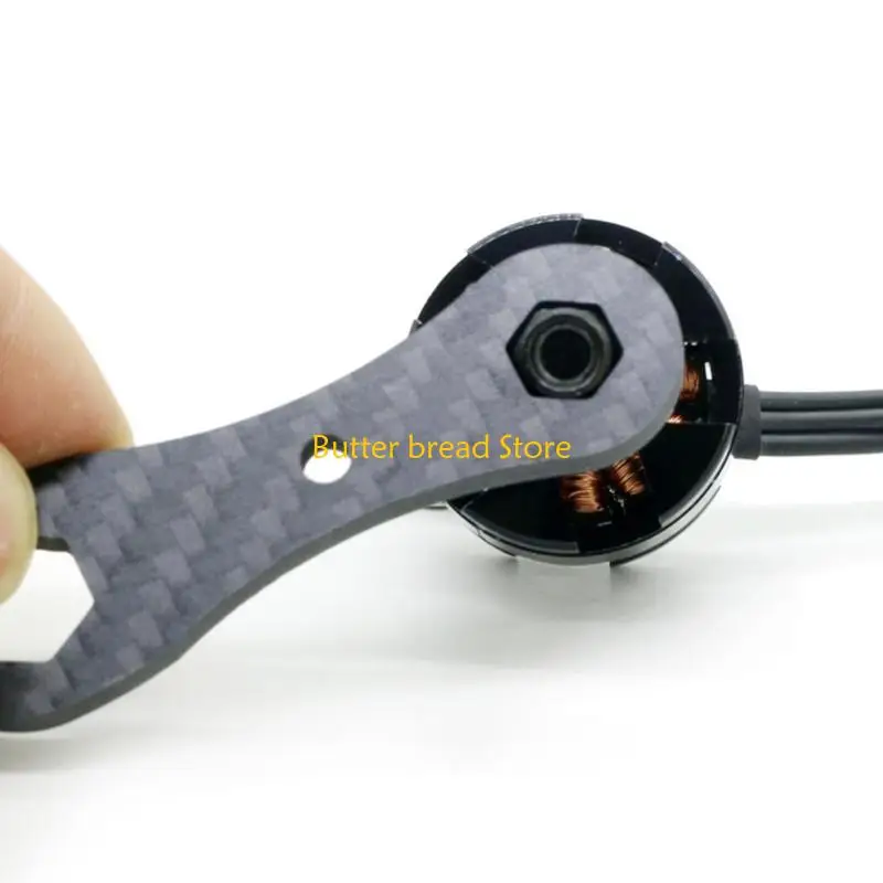 

W89c небольшой шестнадцатеричный гаечный ключ из углеродного волокна 8/10 мм ответвления 61 мм/2,4 дюйма в длину до длительного