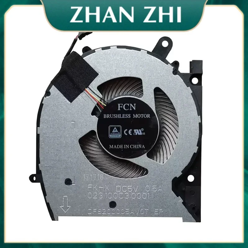 New Laptop Cooler CPU GPU Cooling Fan For HP Envy X360 13M-AQ 13-AG TPN-W133 L 19599-0010