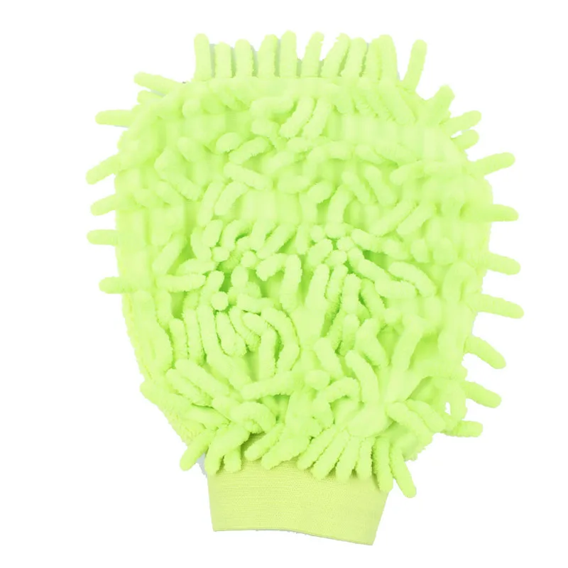 Durevole Super Mitt microfibra lavaggio vetri auto panno per la pulizia spolverino asciugamano guanti 5 colori accessori per la casa strumento per la pulizia