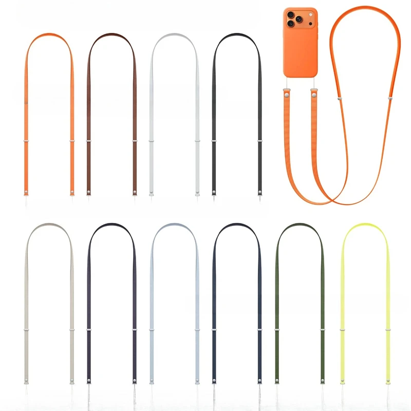

Magnetic Phone Lanyard Crossbody Woven Strap for IPhone 17 Pro Max Air Phone Case Adjustable Charm Neck Rope Cord Accessories