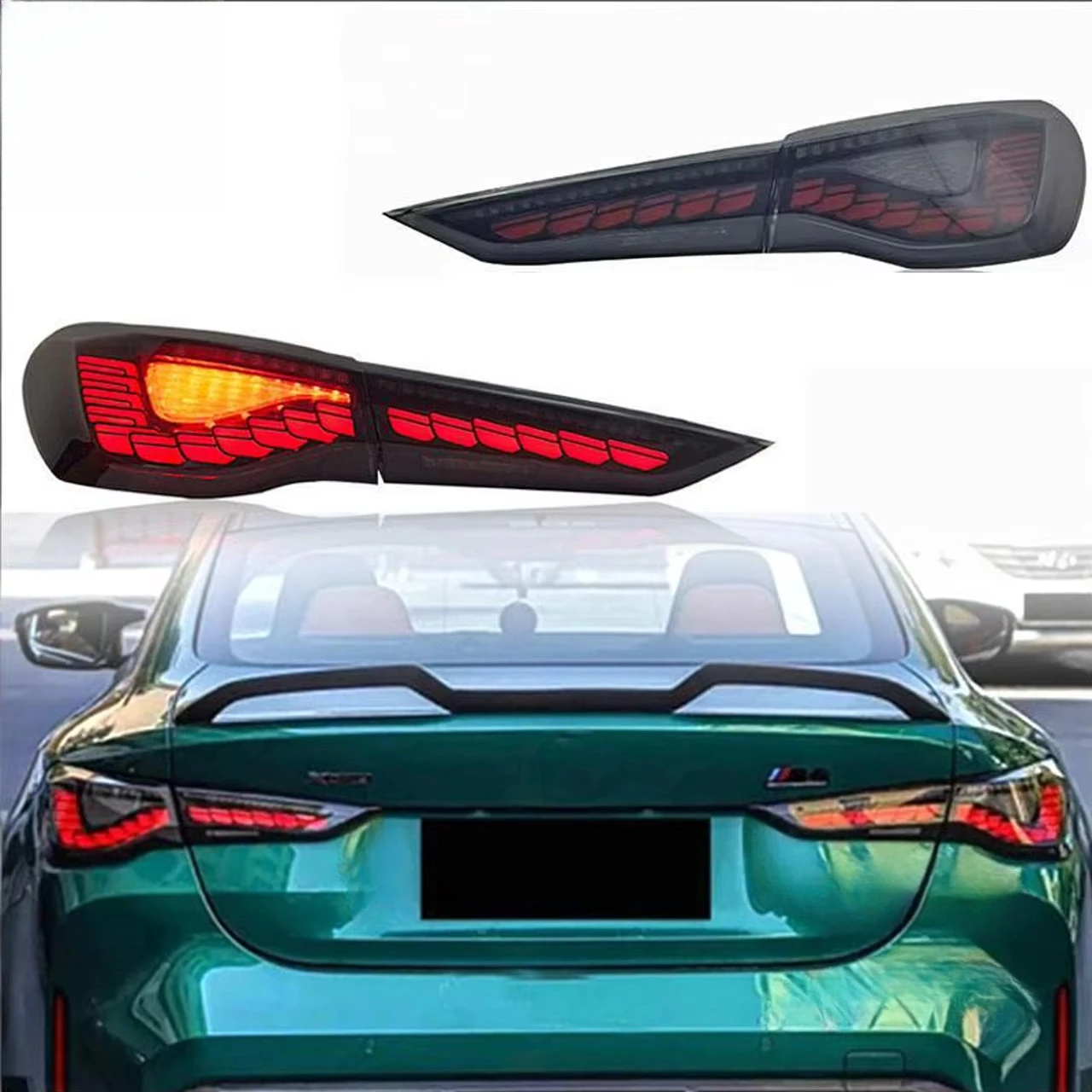 New High Quality Car Light Scale LED Taillight Assembly for 4 Series G22 G26 G82 M4GTS Plug Play Upgrade