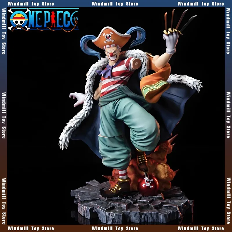 

24 см Oka Shichibukai Buggy ONE PIECE аниме игровая периферийная модель фигурка украшения коллекции настольный орнамент украшения игрушки
