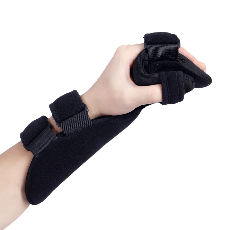 Arthritis Tendonitis Rehabilitation Stroke Hand Brace Support Adjustable Finger Night Hand Splint Support Orthopedic Wrist Rest