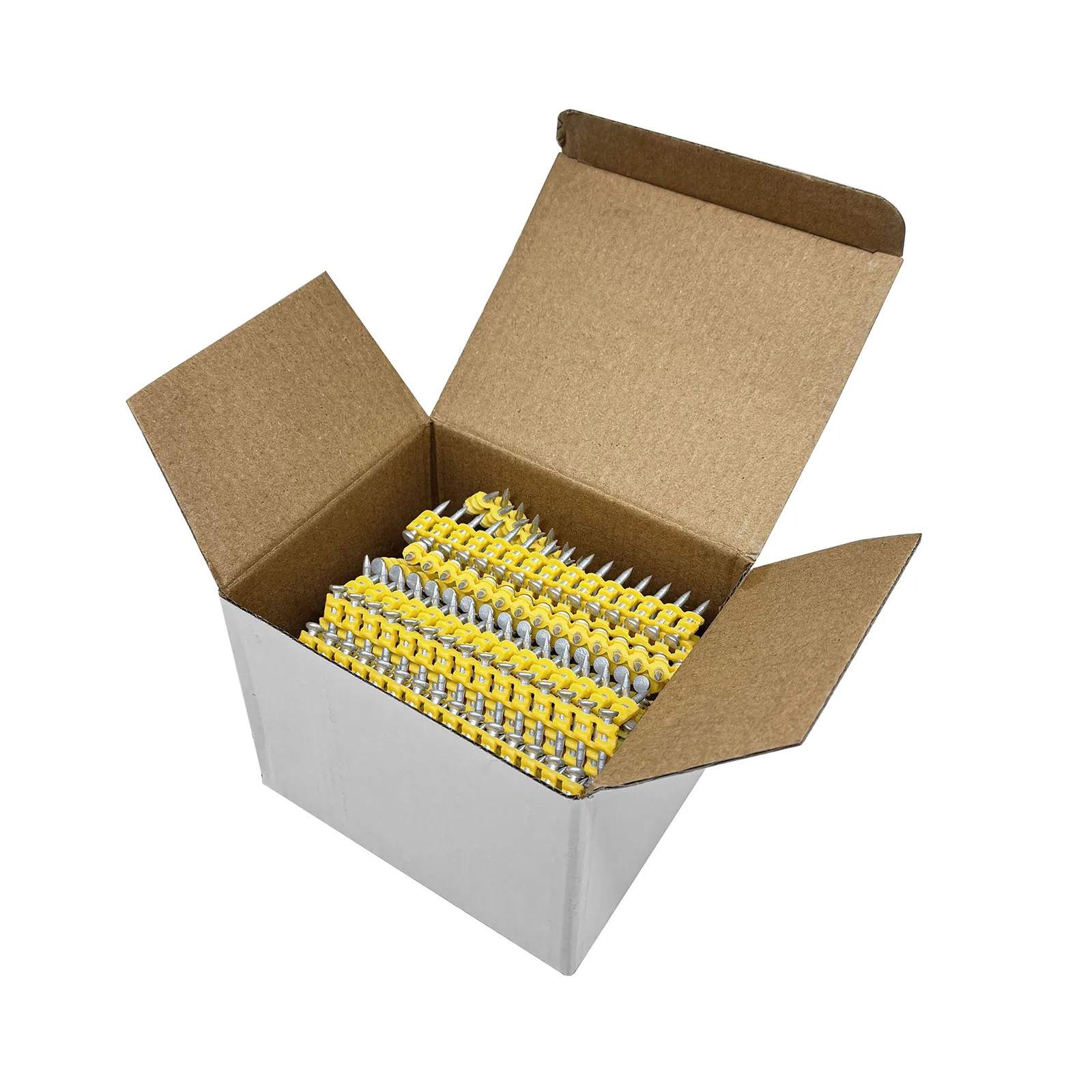 19mm-38mm Length Concrete Nails Compatible with Dewalt DCN890 1005PCS Plastic Strip 3mm Nails for Concrete Steel Masonry