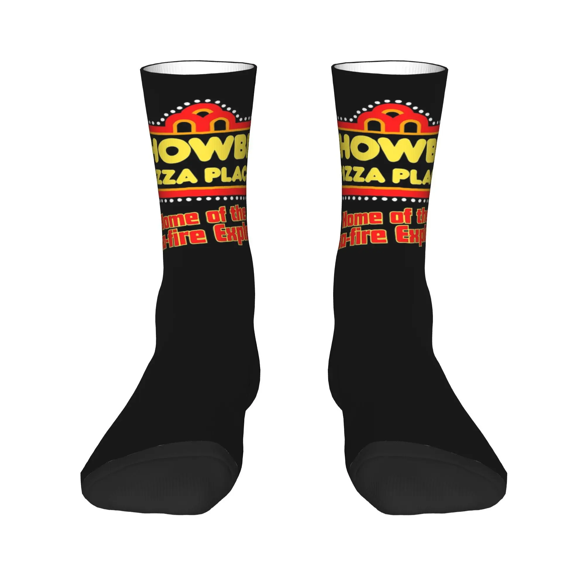 

Showbiz Pizza Place ретро ресторан дизайн носки Harajuku супер мягкие чулки всесезонные длинные носки для мужчин и женщин подарки