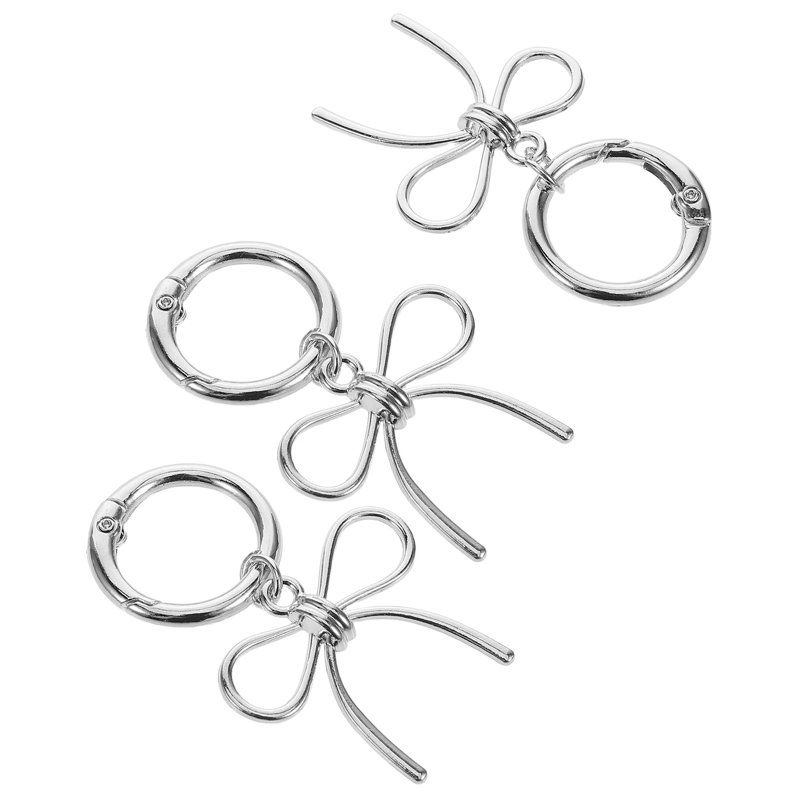 

3pcs Punk Style Bow Shoe Charms Clips High Heel Buckle Detachable Accessories For Women Girls Bridal Wedding Party Vintage Metal