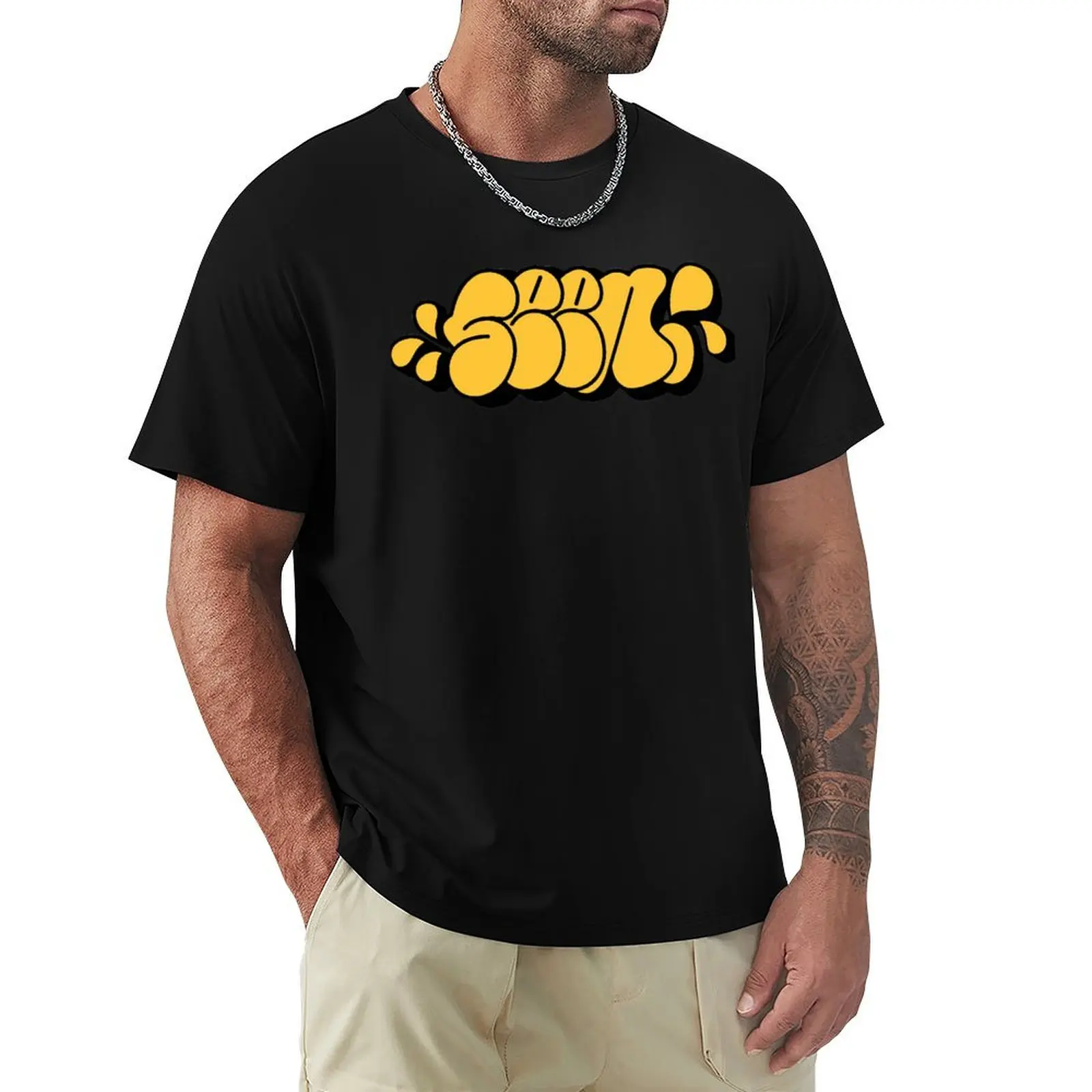 Seen Graffiti Throw 105 T-Shirt Daily Wear Print T-Shirt