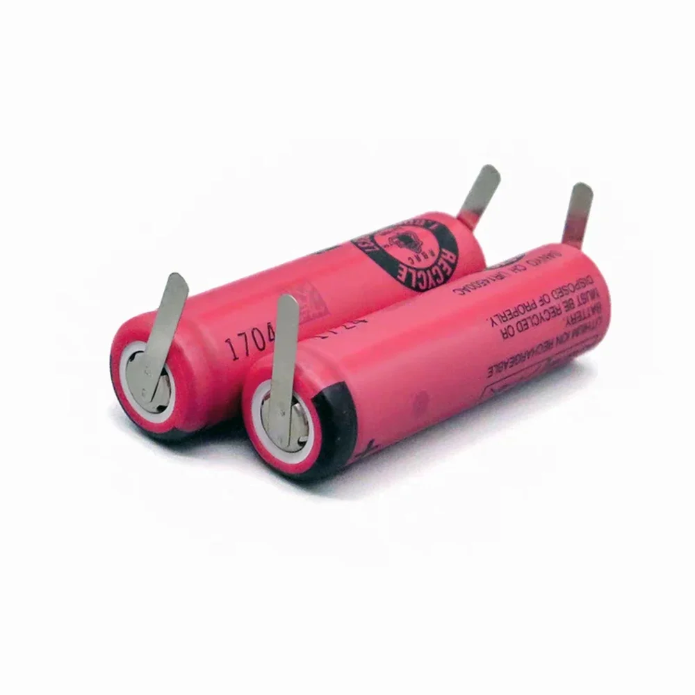 بطارية أصلية UR14500AC 3.7 فولت 740 مللي أمبير في الساعة لأجهزة براون أورال B iO4 iO5 iO6 iO7 iO9 iO8 iO10 ماكينة حلاقة فرشاة الأسنان مع صفائح لوحة النيكل #3