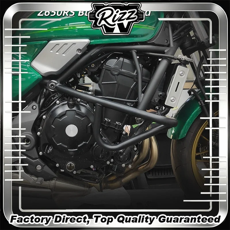 【Factory Direct】For the Z650RS motorcycle protective accessory - guardrail, competition bar, anti-slip ball, and bumper.