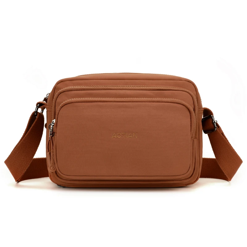 

Women's Shoulder Bag in Oxford Fabric Three-Layer Design Crossbody Bag Functional Bag Multiple Colors Available for Travel