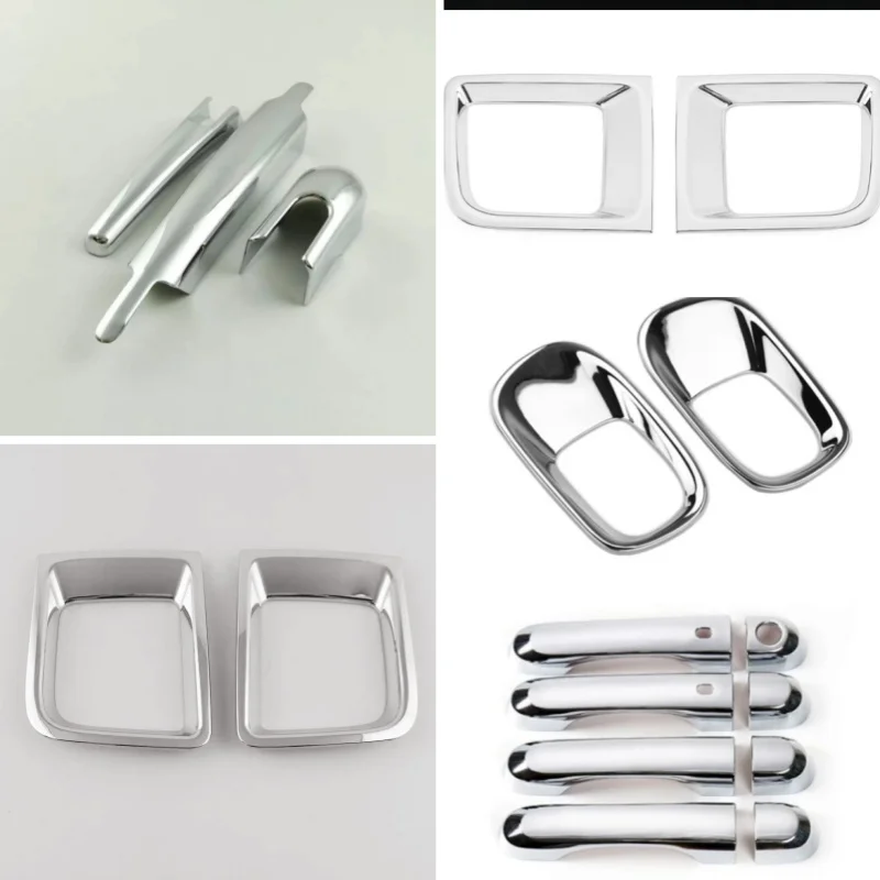 For Jeep Renegade 2017-2023 Chromium Styling Car front and rear body side skirts protection electroplated corner protectors