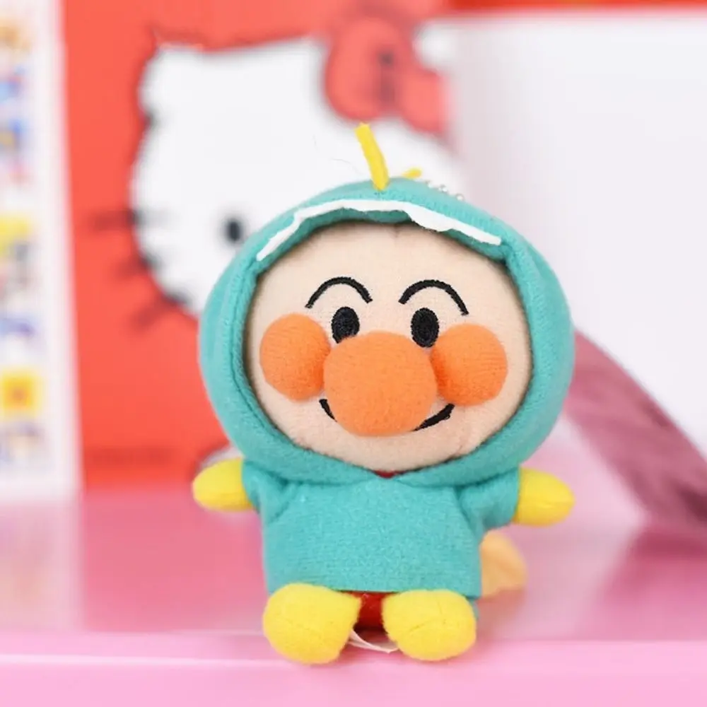 

For Fans Anime Peripheral Anpanman Plush Doll Stuffed Dolls Cute Soft Anpanman Plushie Keychain 10cm Japan Cartoon Toy Kids Toy