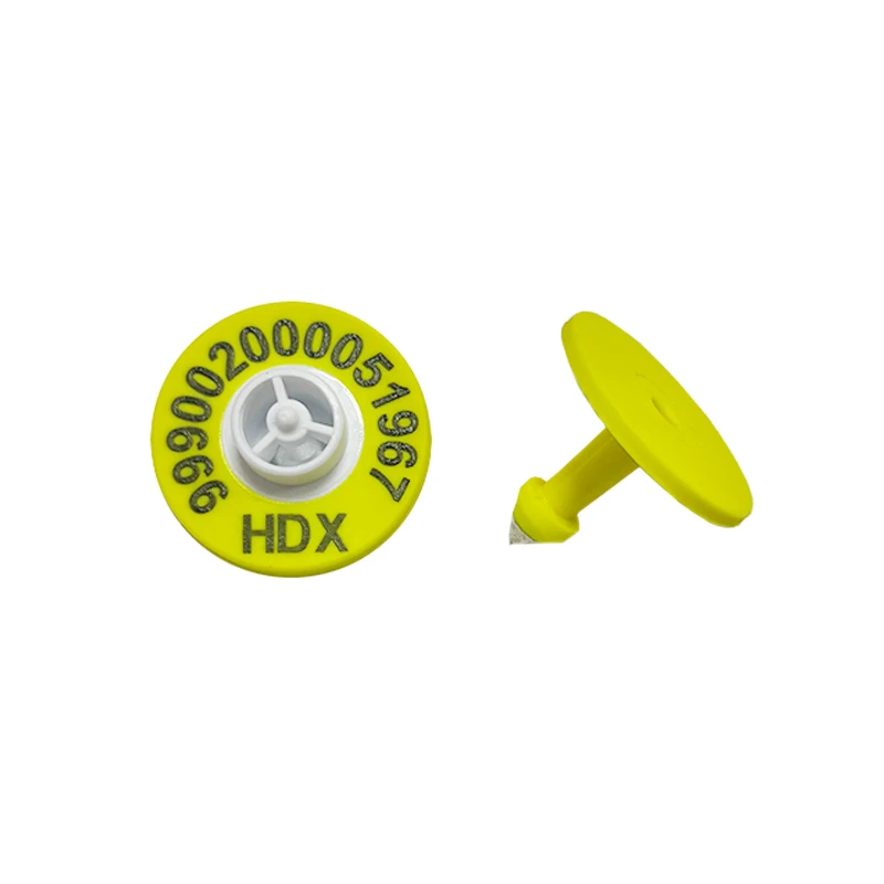 

134.2khz ISO long range cow pig cattle id ear tag hdx pet rfid chips rfid animal chip dier for livestock management